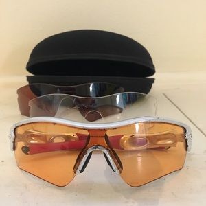 Oakley Radar with lenses, genuine, polarized